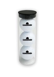 Image of Land Pride Plastic Tube Set of Three Golf Balls 