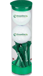 Image of SLA- 2 Ball Tube w/Warbird23 Golf Balls