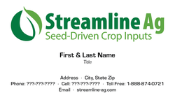 Image of Business Cards - Streamline Ag - On Demand
