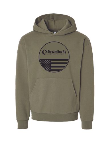 SLA-No Drawcord Hooded Sweatshirt image thumbnail