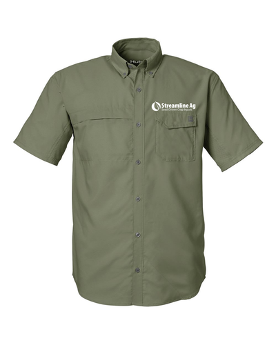 SLA-HUK Men's Tide Point Short Sleeve Shirt - H150171 - White image thumbnail