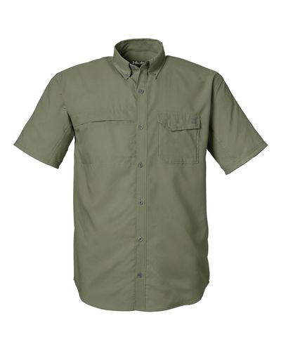 SLA-HUK Men's Tide Point Short Sleeve Shirt - H150171 - White image thumbnail