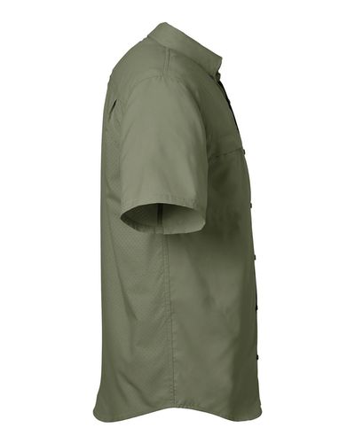 SLA-HUK Men's Tide Point Short Sleeve Shirt - H150171 - White image thumbnail