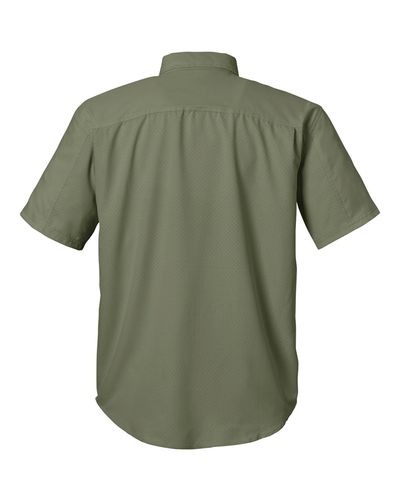 SLA-HUK Men's Tide Point Short Sleeve Shirt - H150171 - White image thumbnail