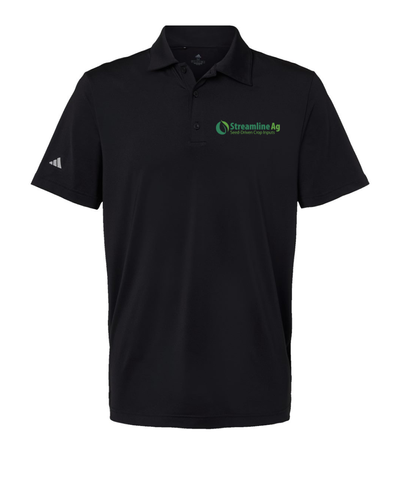 SLA-Adidas Men's Ultimate365 Solid Polo - A514 - 2C image thumbnail