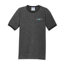 Image of Port & Company Core Cotton Ringer Tee