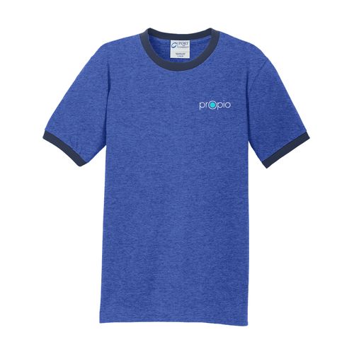 Port & Company Core Cotton Ringer Tee image thumbnail