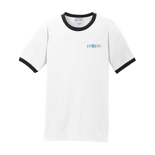 Port & Company Core Cotton Ringer Tee image thumbnail