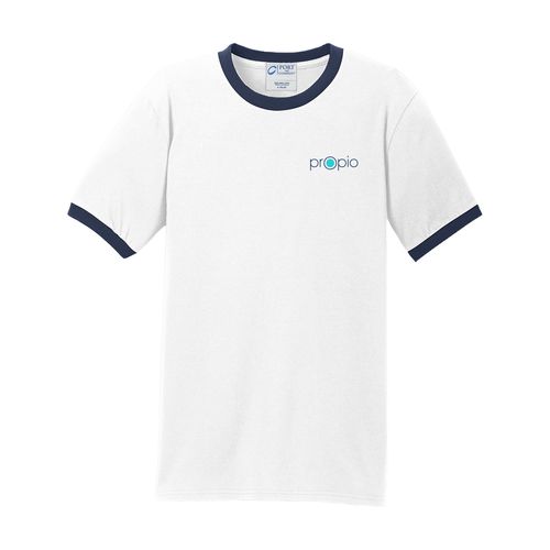 Port & Company Core Cotton Ringer Tee image thumbnail