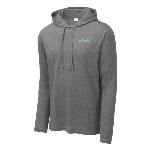 Sport-Tek PosiCharge Tri-Blen Wicking Long Sleeve Hoodie image thumbnail