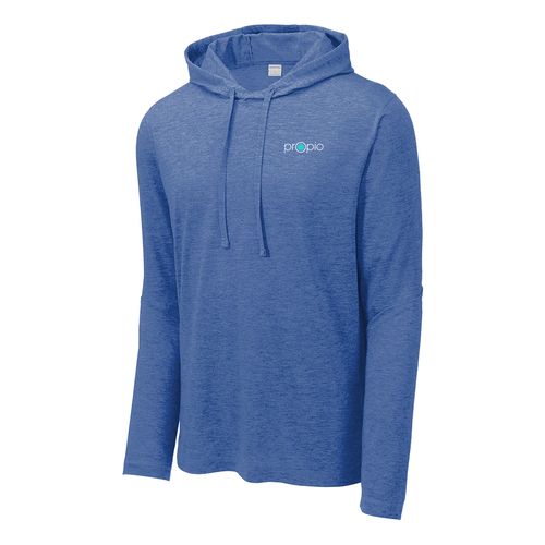Sport-Tek PosiCharge Tri-Blen Wicking Long Sleeve Hoodie image thumbnail