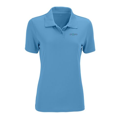 Women's Vansport Omega Solid Mesh Tech Polo image thumbnail