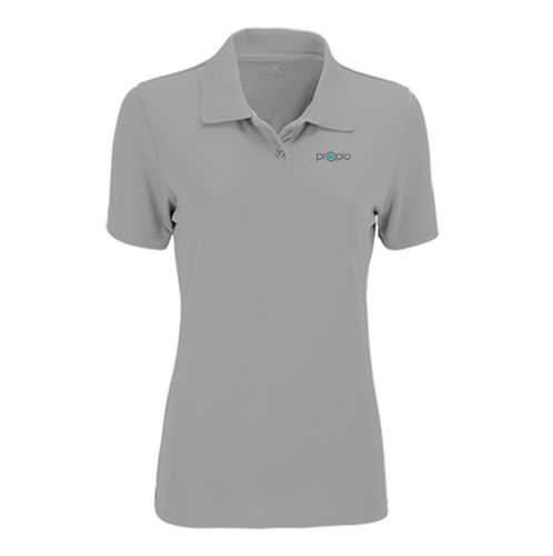 Women's Vansport Omega Solid Mesh Tech Polo image thumbnail