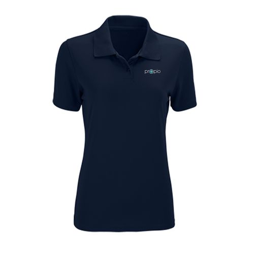 Women's Vansport Omega Solid Mesh Tech Polo image thumbnail
