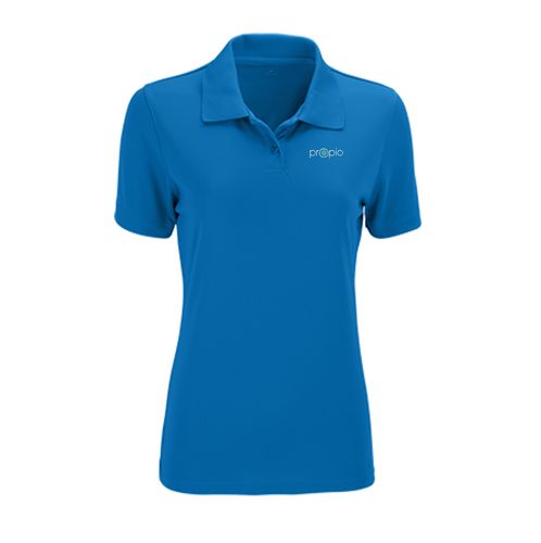 Women's Vansport Omega Solid Mesh Tech Polo image thumbnail