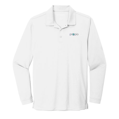 Port Authority Dry Zone UV Micro-Mesh Long Sleeve Polo image thumbnail