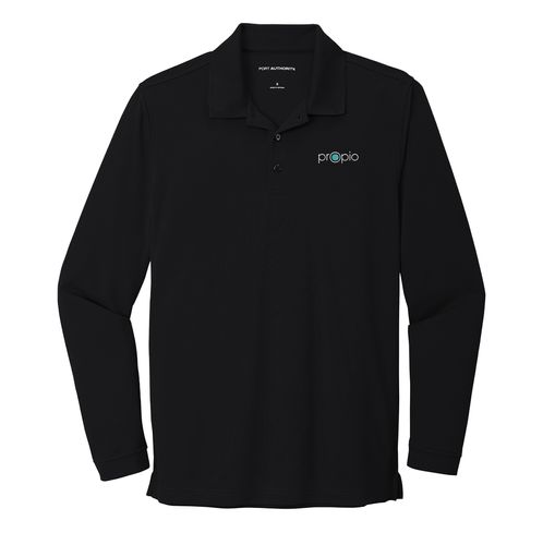 Port Authority Dry Zone UV Micro-Mesh Long Sleeve Polo image thumbnail