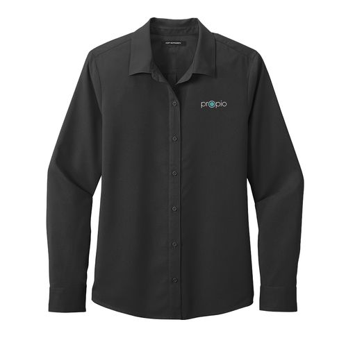 Port Authority Women's Long Sleeve Performance Staff Shirt image thumbnail
