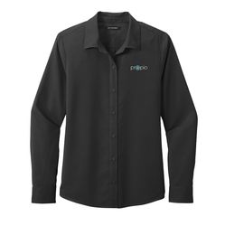 Image of Port Authority Women's Long Sleeve Performance Staff Shirt