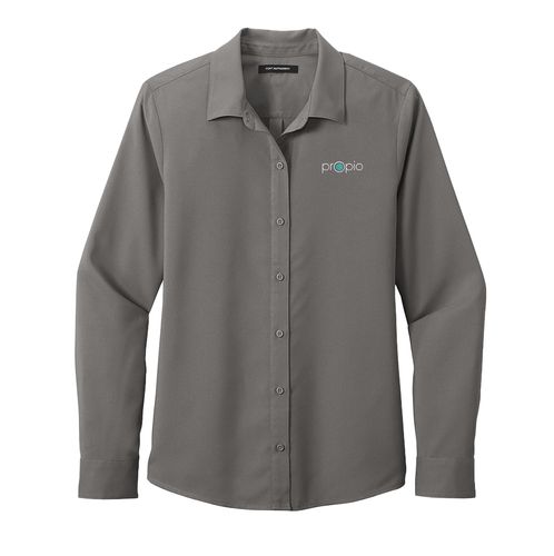 Port Authority Women's Long Sleeve Performance Staff Shirt image thumbnail
