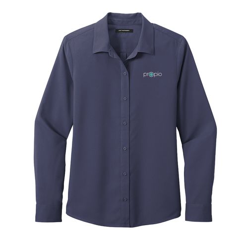 Port Authority Women's Long Sleeve Performance Staff Shirt image thumbnail