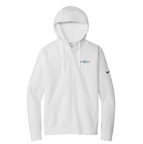 Nike Club Fleece Sleeve Swoosh Full-Zip Hoodie image thumbnail