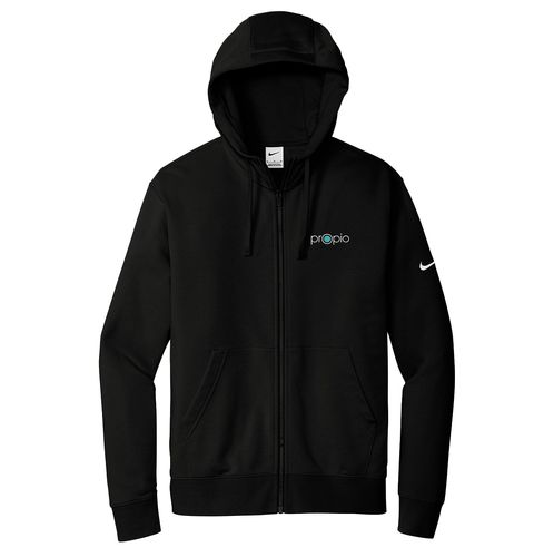 Nike Club Fleece Sleeve Swoosh Full-Zip Hoodie image thumbnail