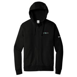 Image of Nike Club Fleece Sleeve Swoosh Full-Zip Hoodie