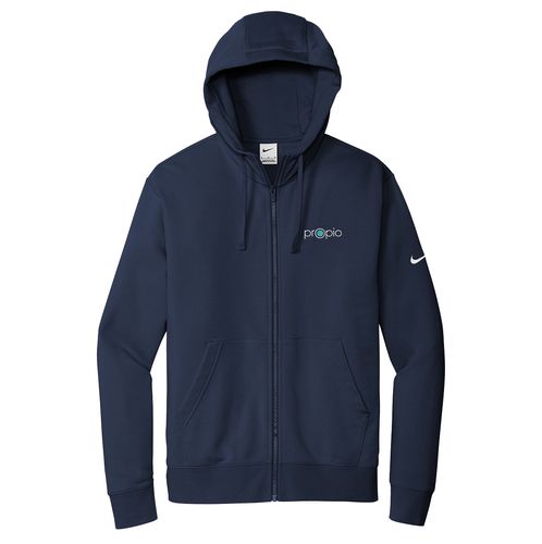 Nike Club Fleece Sleeve Swoosh Full-Zip Hoodie image thumbnail
