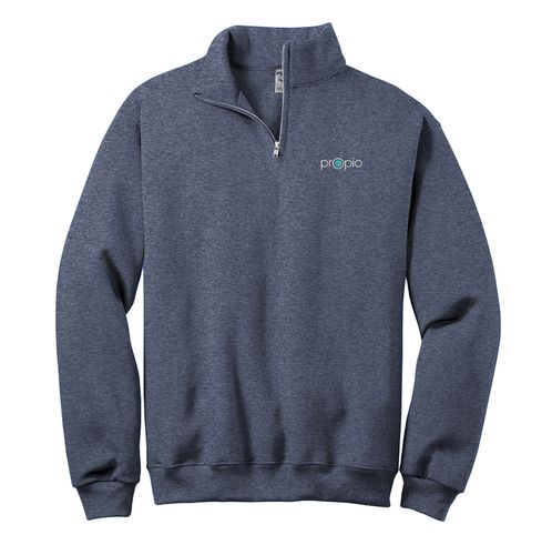 Jerzees - NuBlend 1/4-Zip Cadet Collar Sweatshirt image thumbnail