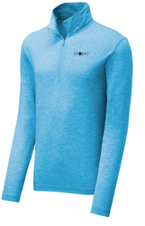 Image of Sport-Tek PosiCharge Tri-Blend Wicking 1/4-Zip Pullover