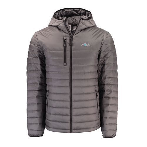 Clique Valhalla Full Zip Mens Puffer Jacket image thumbnail