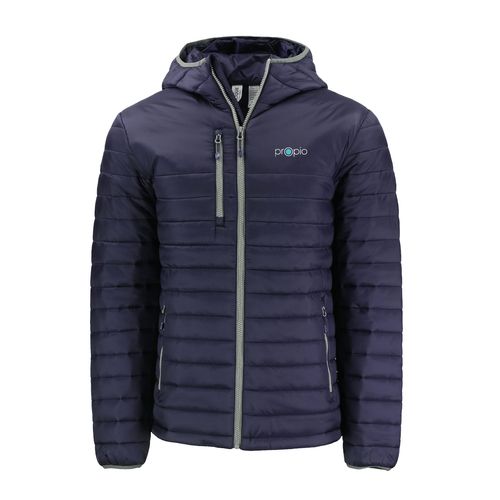 Clique Valhalla Full Zip Mens Puffer Jacket image thumbnail