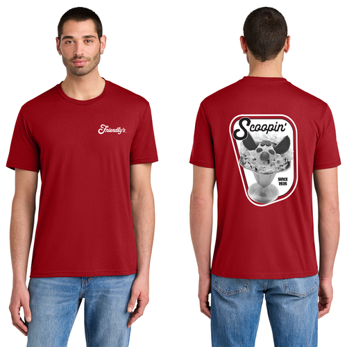 Red Scoopin' Tee image thumbnail