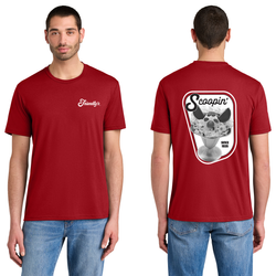 Image of Red Scoopin' Tee