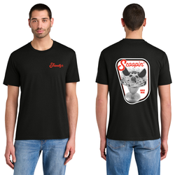 Image of Black Scoopin' Tee