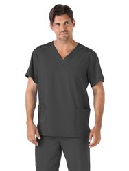 Image of Jockey - Unisex 4-Pocket V-Neck Top
