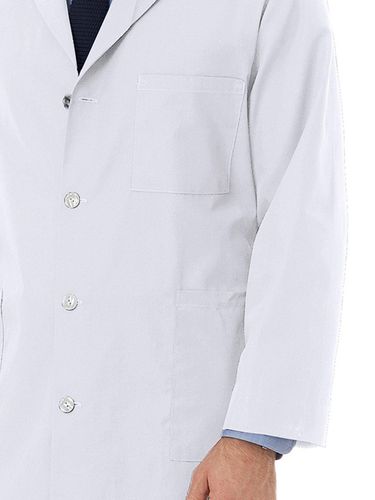 Meta Unisex Four-Pocket 40" Full-Length Classic Lab Coat image thumbnail