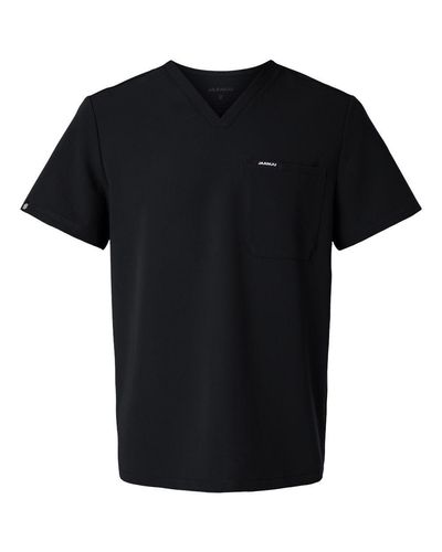 Jaanuu Holmes Everyday 1-Pocket Scrub V-Neck Top image thumbnail