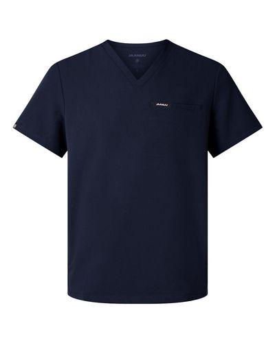 Jaanuu Platt 3-Pocket Scrub V-Neck Top image thumbnail