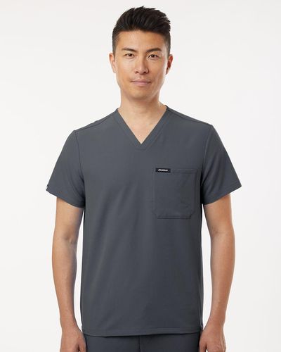Jaanuu Holmes Everyday 1-Pocket Scrub V-Neck Top image thumbnail