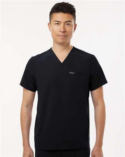 Jaanuu Platt 3-Pocket Scrub V-Neck Top image thumbnail