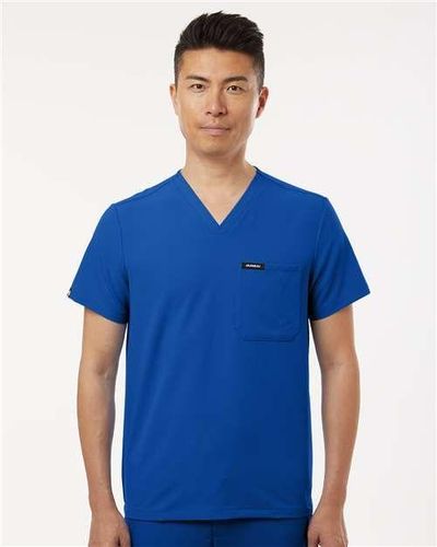 Jaanuu Holmes Everyday 1-Pocket Scrub V-Neck Top image thumbnail