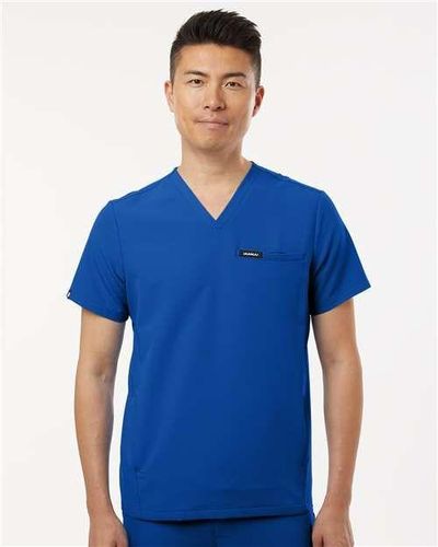 Jaanuu Platt 3-Pocket Scrub V-Neck Top image thumbnail