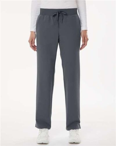 Jaanuu Women's Xenos Essential Knit-Waist Scrub Pants - Petite Sizes  image thumbnail