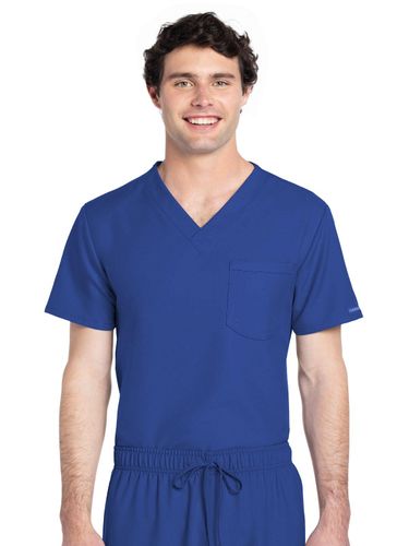 Cherokee Unisex 1-Pocket V-Neck Top image thumbnail