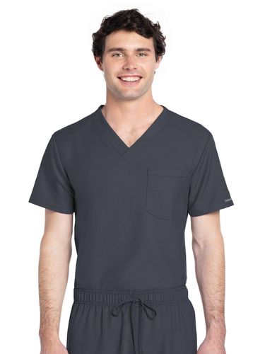 Cherokee Unisex 1-Pocket V-Neck Top image thumbnail