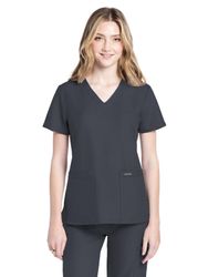 Image of Cherokee Women's 2-Pocket V-Neck Top