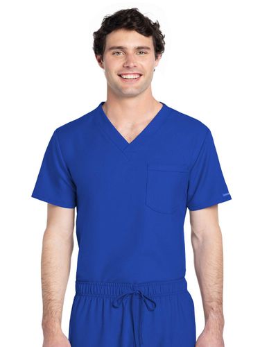 Cherokee Unisex 1-Pocket V-Neck Top image thumbnail