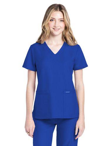 Cherokee Women's 2-Pocket V-Neck Top image thumbnail